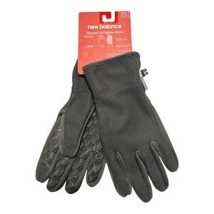 New Balance Gray Thermal Gloves